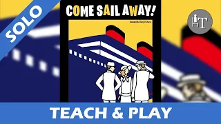 Tutorial & Solo Playthrough of Come Sail Away! - Solo Board Game