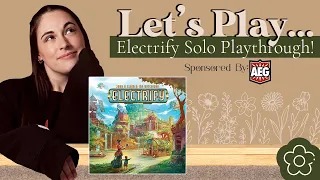 Let's Play... Electrify! | Solo Playthrough Livestream