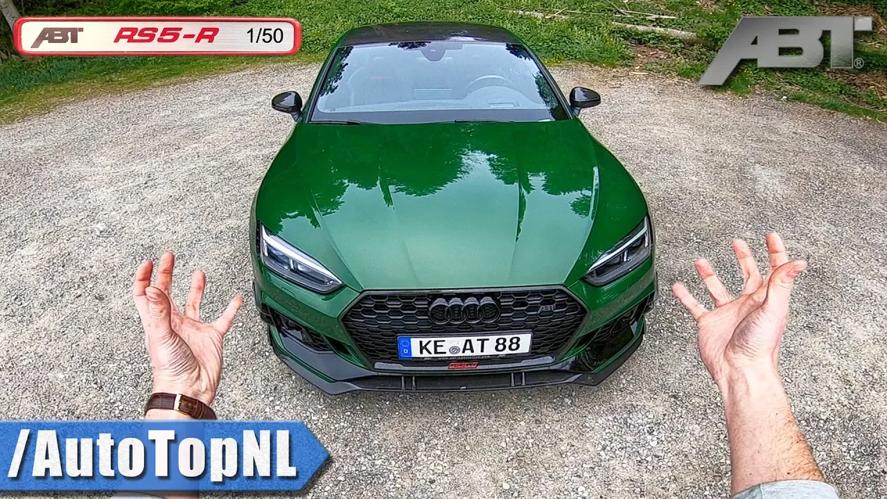 ABT Audi RS5 R 530HP REVIEW POV Test Drive by AutoTopNL