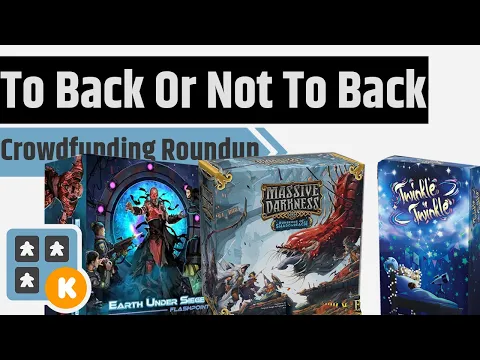 To Back Or Not To Back - Massive Darkness, A Place For All My Books, Bullet Cubed & More!!!