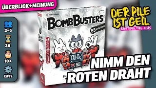 BOMB BUSTERS - Pegasus Spiele - Brettspiel - Der Pile ist geil