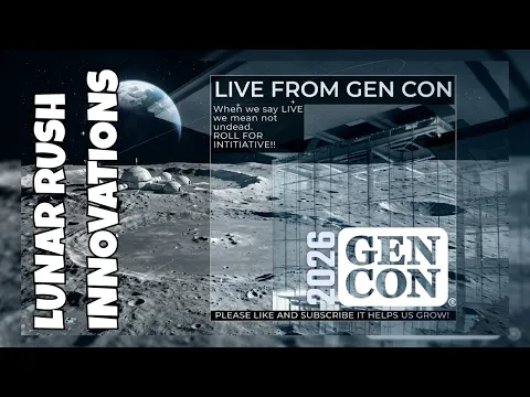 To The Moon!!! Lunar Rush Innovations lands at Gen Con! #gencon.