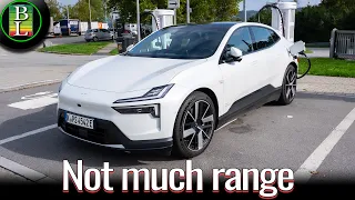 Polestar 4 Dual Motor Real Range Test at 110 km/h (68mph)  Consumption & Highway/Country Mix Results