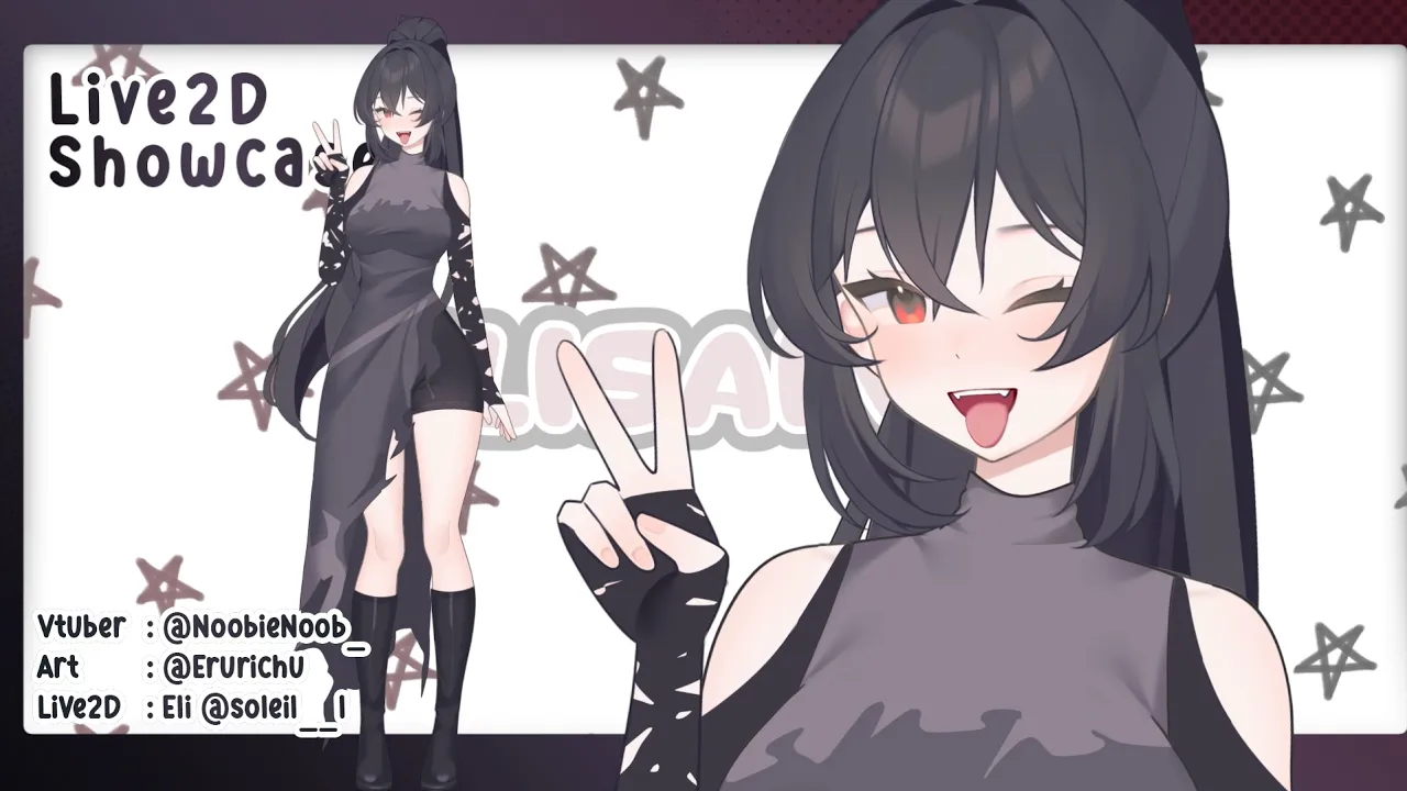 Live2D Vtuber Rigging - Full by elisaine 💫 (@elisaine) | VGen