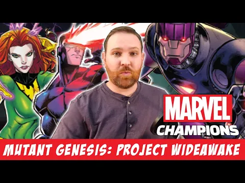 Marvel Champions: Project Wideawake (Sentinel) vs. Phoenix & Cyclops (Mutant Genesis)