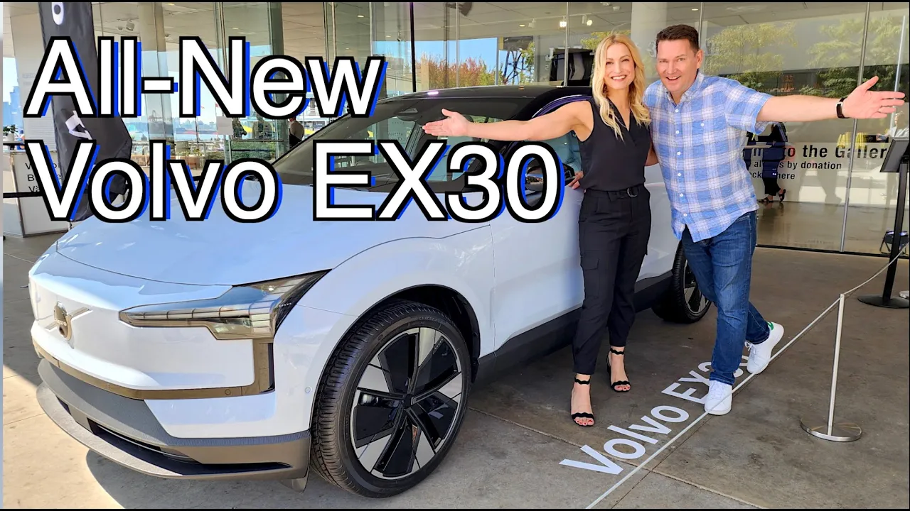 All-New Electric Volvo EX30 first look // Would you buy one??