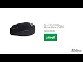 Clinell CMS1B Silicone Mouse, Black video