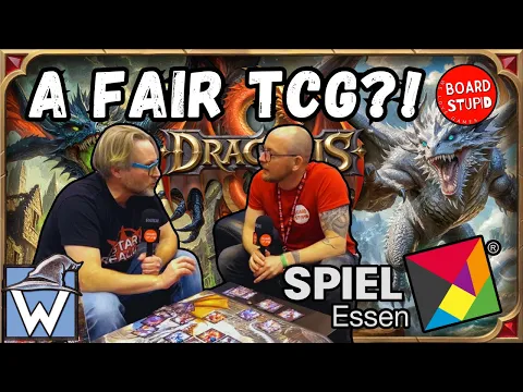 Draconis 8, an Epic New Trading Card Game! Preview and Playthrough from Spiel Essen 2024