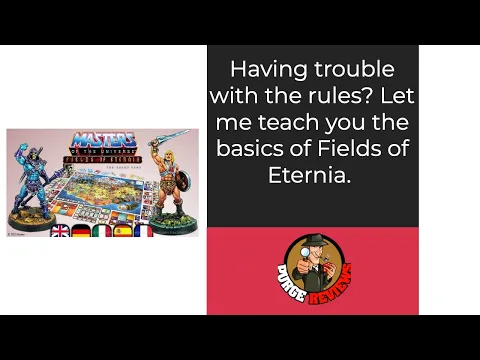 Masters of the Universe Fields of Eternia Learn How to Play by Purge Reviews