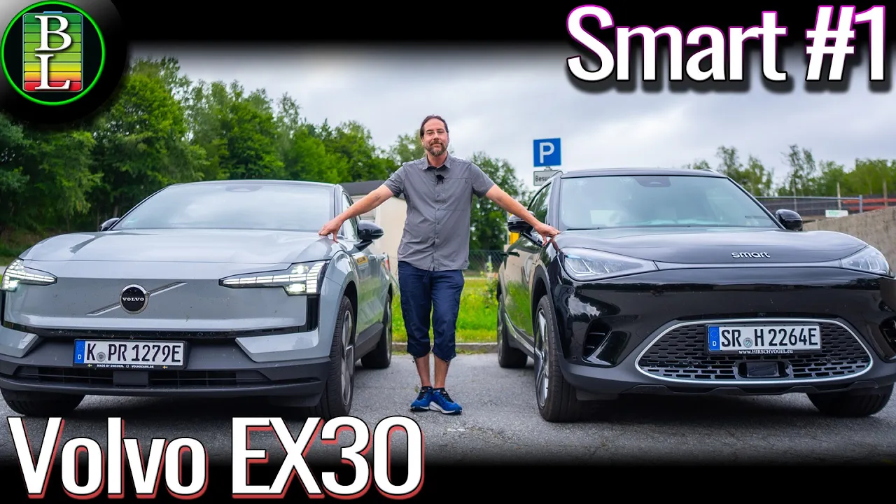Smart #1 vs Volvo EX30 - Which is more efficient?