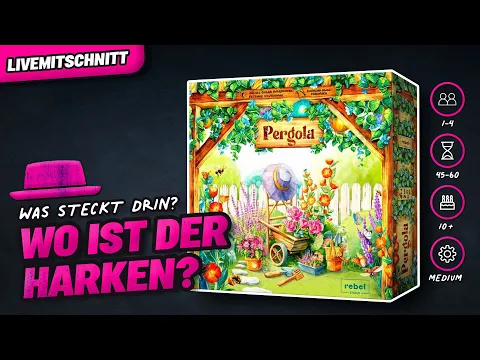 PERGOLA - Brettspiel - Unboxing