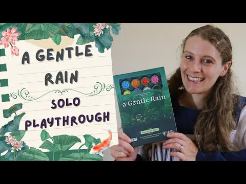 A Gentle Rain | Solo playthrough and review!