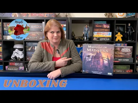 Mansions of Madness Board Game Unboxing