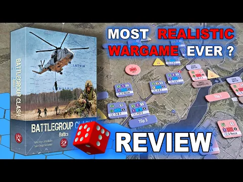 Battlegroup Clash: Baltics REVIEW | Wargame Board Game