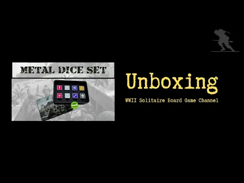 D-Day Dice (Second Edition): Metal Dice Set - Unboxing