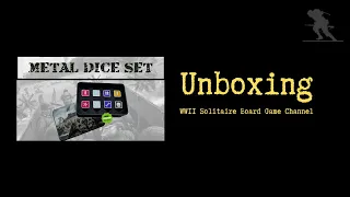D-Day Dice (Second Edition): Metal Dice Set - Unboxing