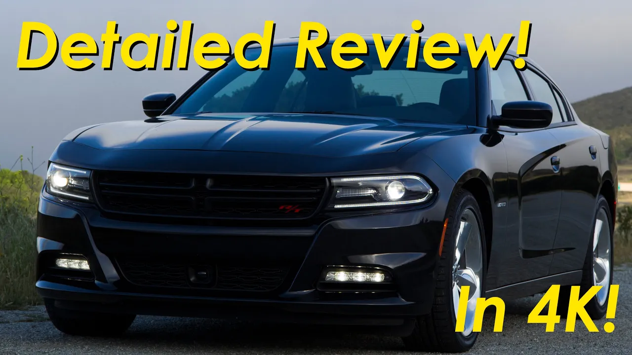 2015 - 2016 Dodge Charger R/T Road and Track Review Detailed -  in 4K