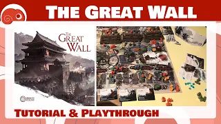 The Great Wall - Tutorial e partita con 2 giocatori