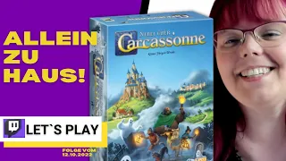 Nebel über Carcassonne ⭐ Brettspiel Vorstellung // SOLO Regeln & Let´s Play (Aufzeichnung 2022)