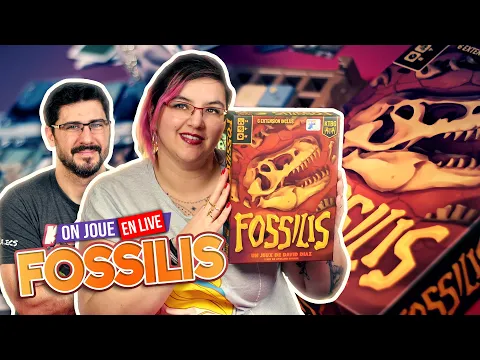 [La Partie] FOSSILIS | 2 joueurs | Kids Table BG | VOD Live