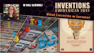 INVENTIONS Ewolucja idei - nowy Lacerda, ale czy dobry? | Portal Games | Eagle Gryphon Games
