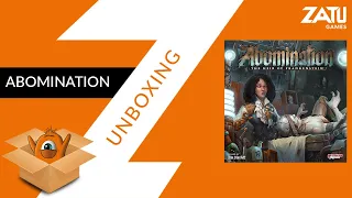 Abomination: The Heir of Frankenstein Unboxing