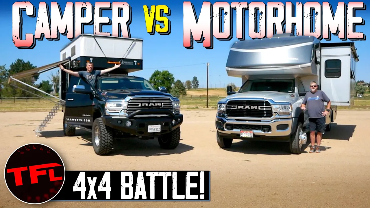 Big Camper vs. Giant RV: Which Of These Lifted 4x4s Is The Home On Wheels Of Your Dreams?