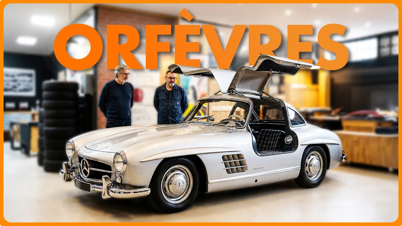 L'HISTOIRE FOLLE d'une Mercedes 300SL restaurée à la perfection !