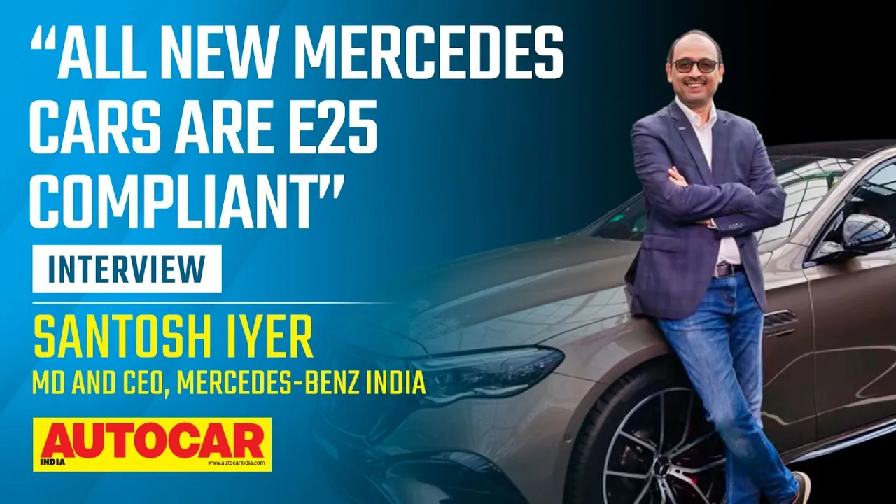 AMG E 53 launch, case for plug-in hybrids and more - Santosh Iyer | Interview | Autocar India