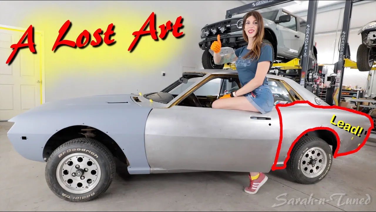 Old School Lead & Body Work! // Toyota Celica V8 Swap