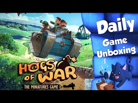 Hogs of War Daily Game Unboxing