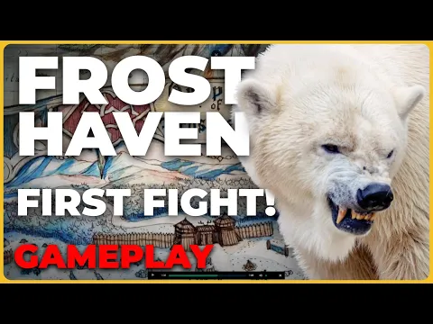 Frosthaven's First Boss | DeathWalker & Boneshaper Gameplay
