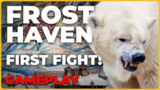 Frosthaven's First Boss | DeathWalker & Boneshaper Gameplay