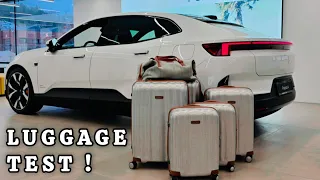 Will Polestar 4 surprise you? 😎 Luggage Capacity Test