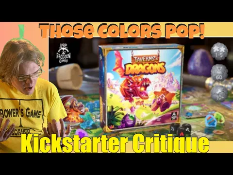 Taverns & Dragons - Kickstarter Critique Review