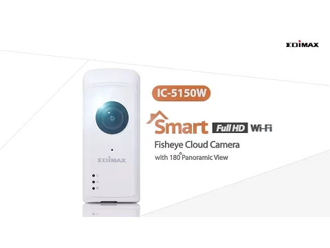 Video zu Edimax IC-5150W Smart Full HD Fisheye Cloud