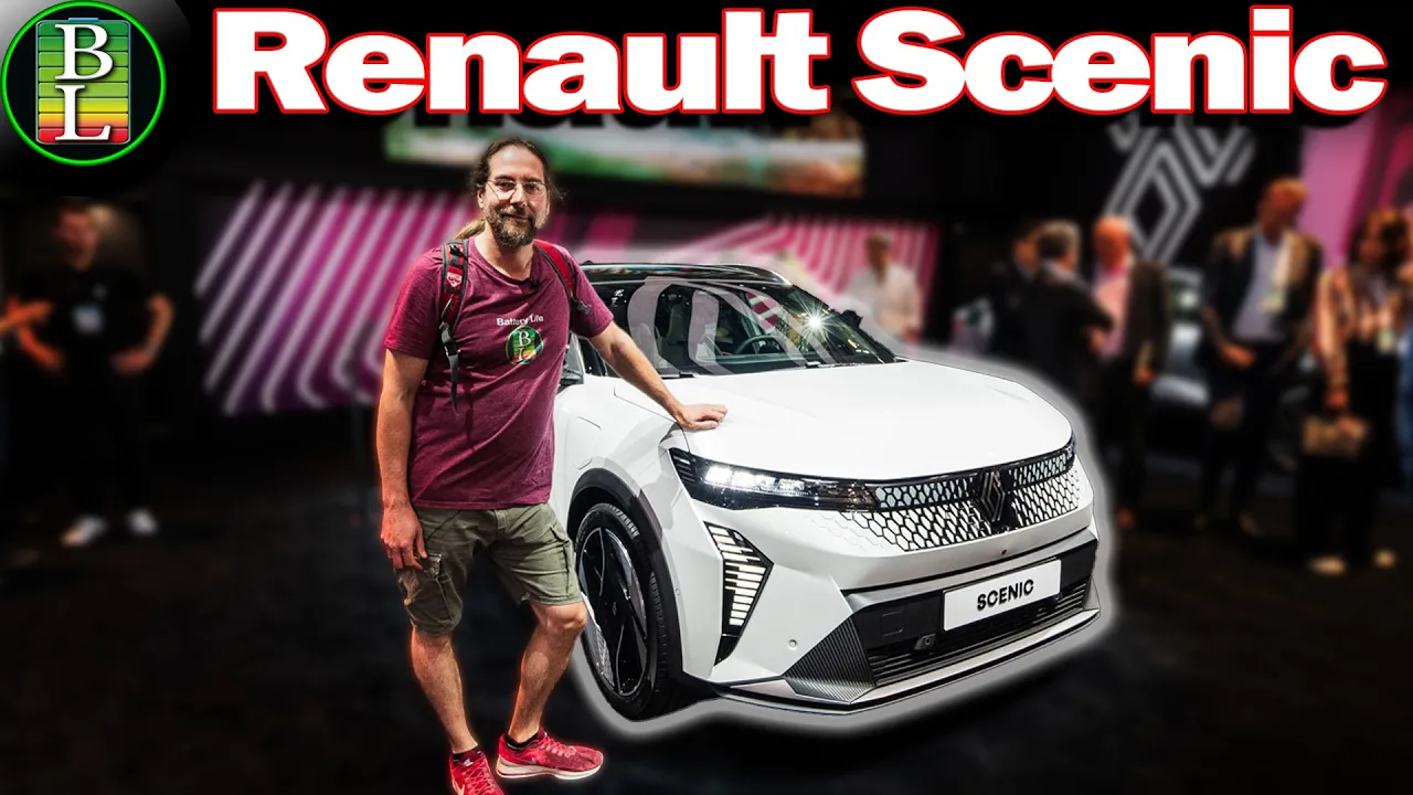 Renault Scenic E-Tech - 620 km range !!!