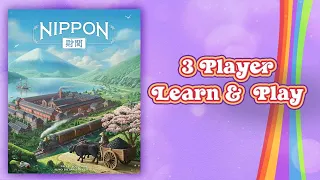 Nippon Zaibatsu 3 Player Learn and Play