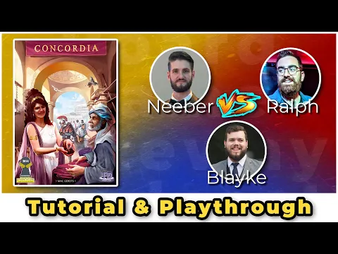 Concordia - FULL PLAY-THROUGH & TEACH