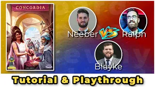 Concordia - FULL PLAY-THROUGH & TEACH