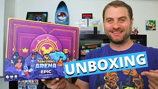 Disney Sorcerer’s Arena Epic Alliances Core Set Board Game Unboxing
