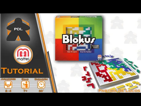 Blokus | Tutorial | Mattel | Partida de Locos | Blocker |