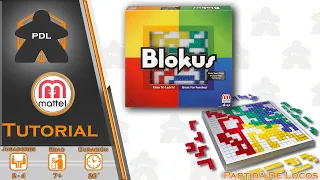 Blokus | Tutorial | Mattel | Partida de Locos | Blocker |