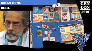 Ludovox GenCon 2016 - Jeu Dream Home (Domek) - Rebel