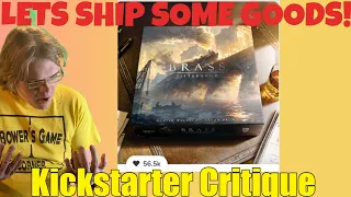 Brass: Pittsburgh (B+) Kickstarter Critique Review - The classic Returns. Again.