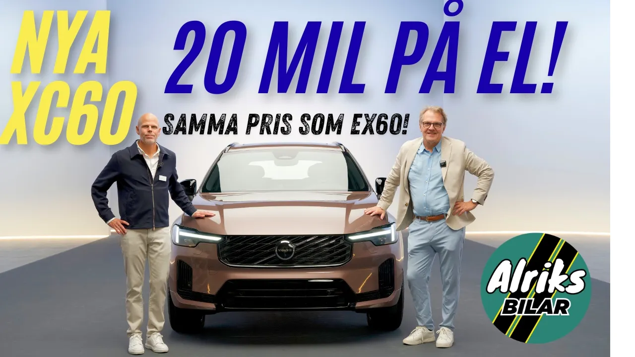 Nya Volvo XC60: Laddhybriden som går 20 mil på el – men är den värd EX60-priset?