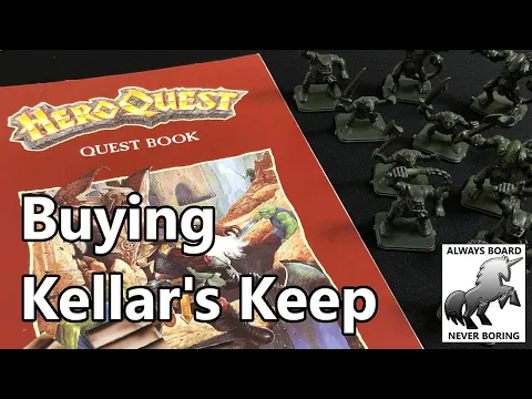 Buying Kellar's Keep | Unboxing, Full Contents & Common Faults | The HeroQuest Restoration Project