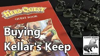 Buying Kellar's Keep | Unboxing, Full Contents & Common Faults | The HeroQuest Restoration Project