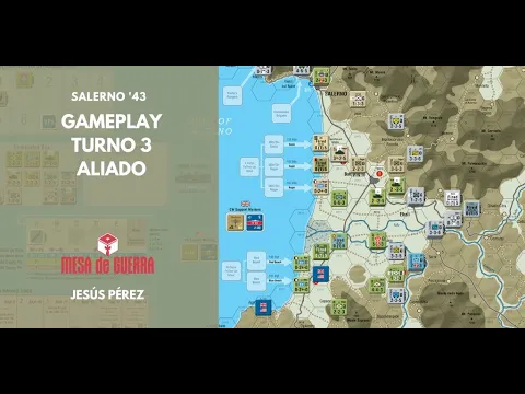 Salerno '43 - Gameplay - Turno 3 Aliado