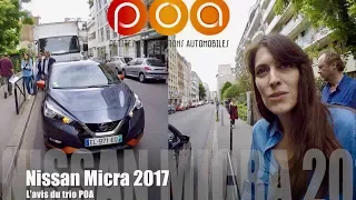 Nouvelle Nissan Micra 2017 : l'avis du trio POA - Essai